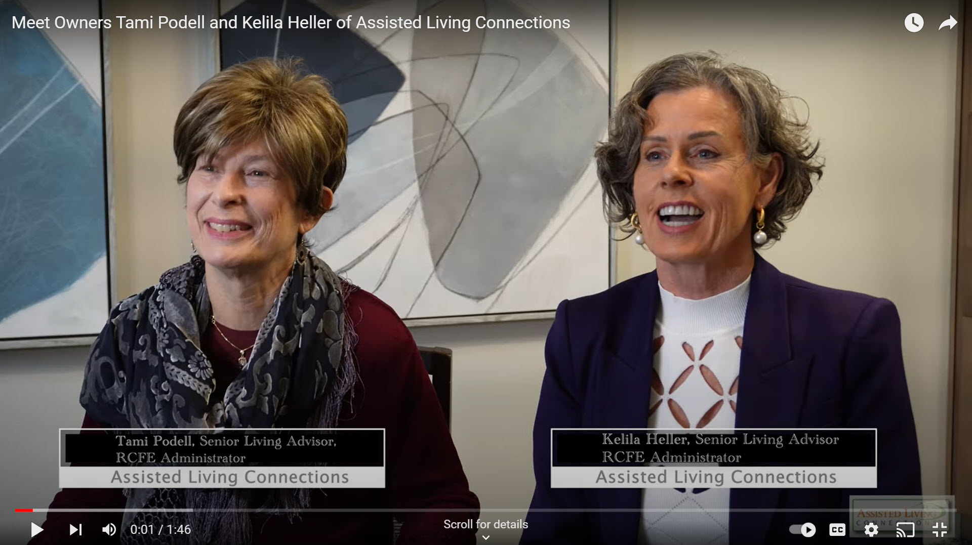 Meet Tami Podell and Kelila Heller, Owners of Assisted Living Connections